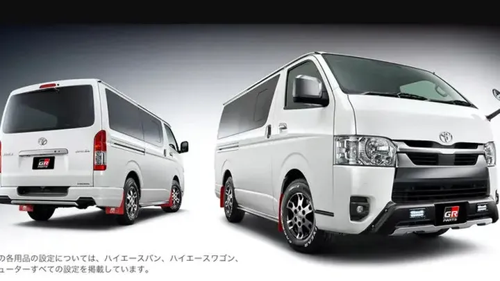 Toyota HiAce Dapat Sentuhan Sporty dari Varian GR